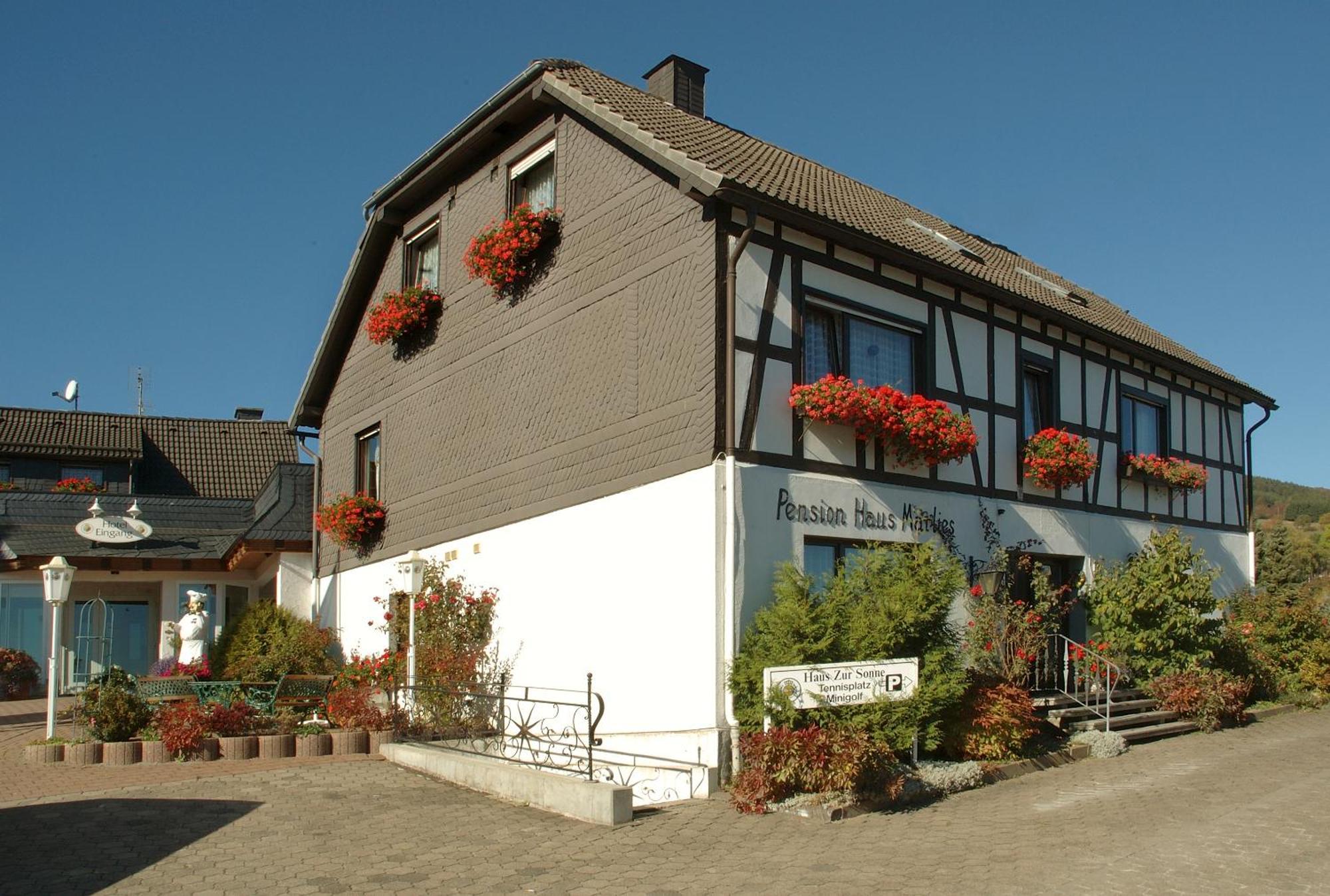 Hotel Gaestehaus Stolzenberg à Hallenberg Extérieur photo